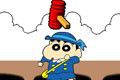 クレヨンしんちゃんのモグラたたきゲーム
